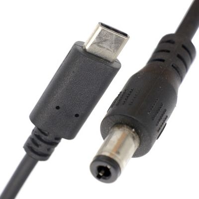 Cable de carregador de extensão do Power Jack masculino para Power Bank
