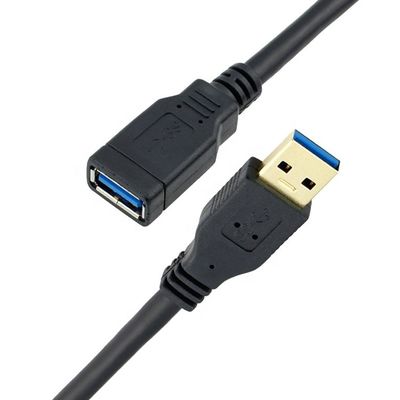 Alta velocidade 5Gbps 1M USB 3.0 Homem para Mulher USB 3.0 Tipo A cabo de extensão para computador